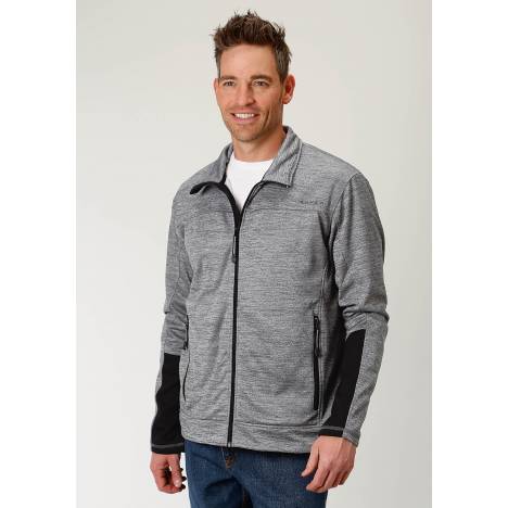 Roper Rangegear Light Weight Fleece Jacket - Mens - Grey