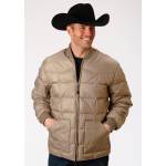 Roper Men's Rangegear Down Jacket - Khaki
