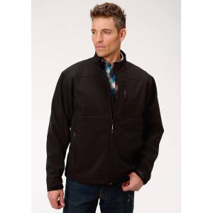 Roper Conceal Carry Soft Shell Jacket - Mens - Black