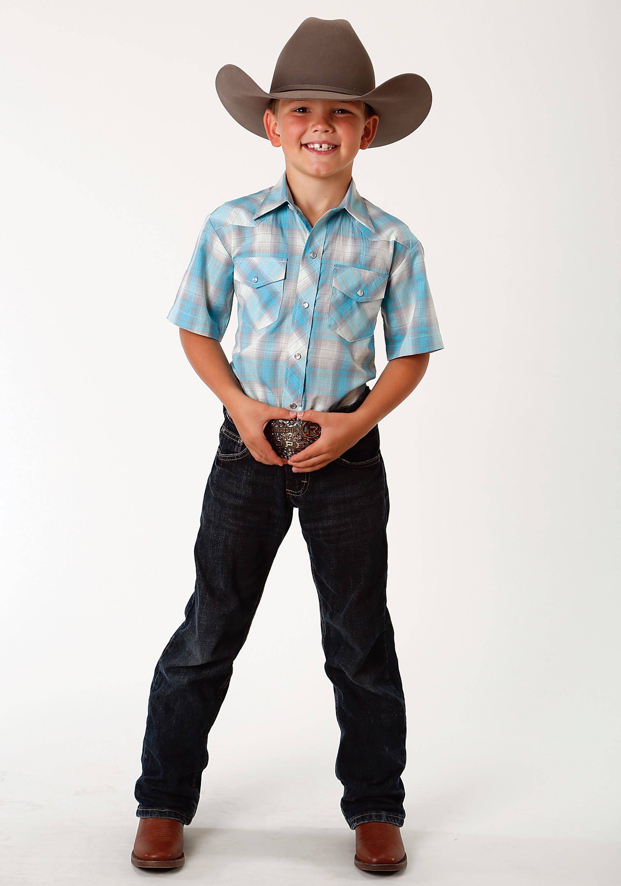 roper short sleeve western shirts