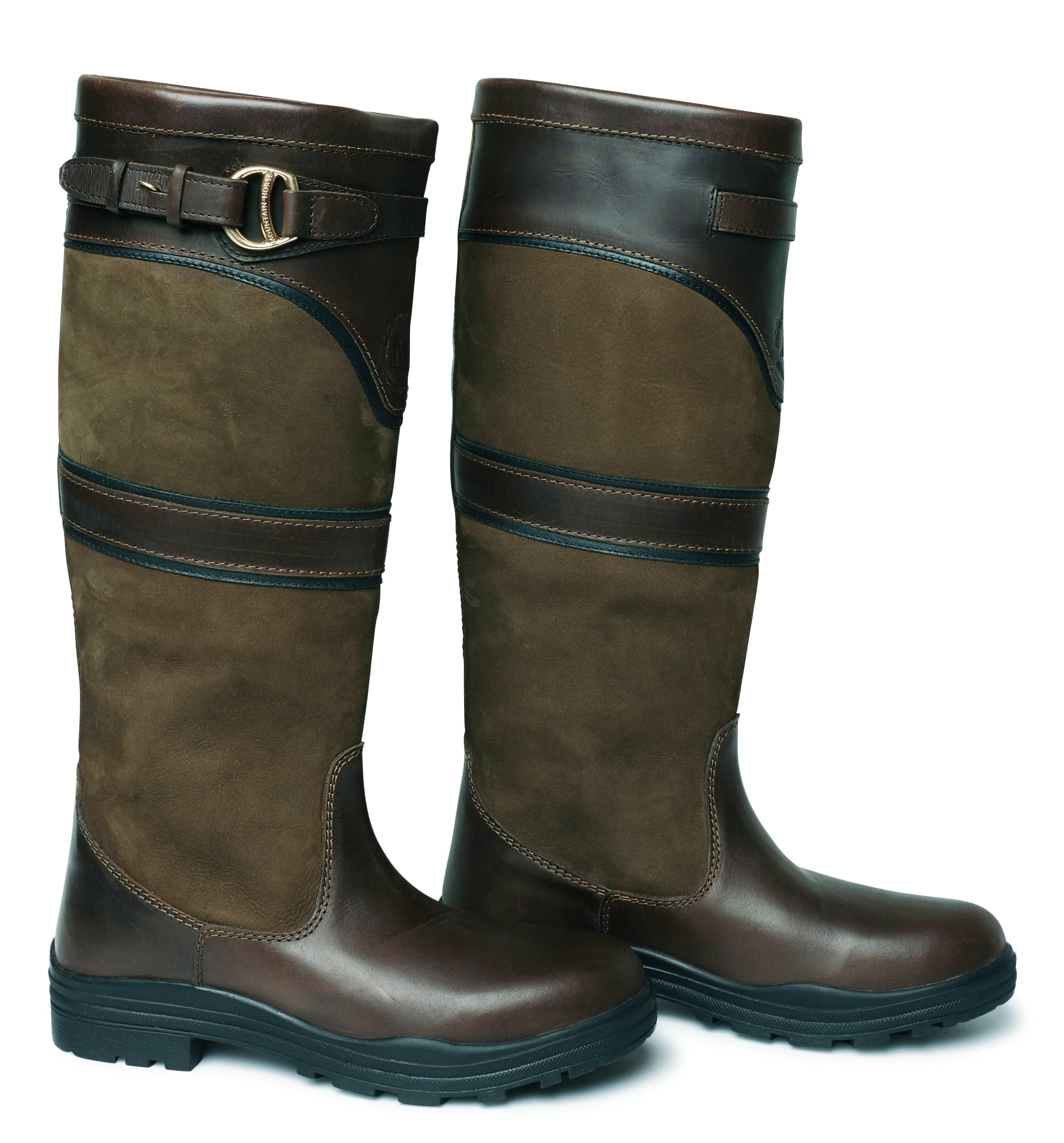 ladies wide fit country boots