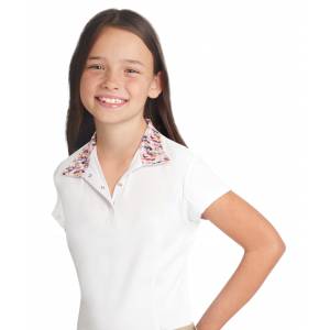 Ovation Ellie Quarter Snap Short Sleeve Show Shirt - Kids