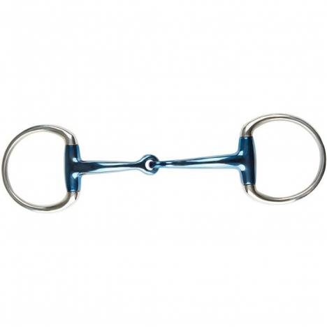 JP Korsteel Blue Steel Eggbutt Snaffle Bit