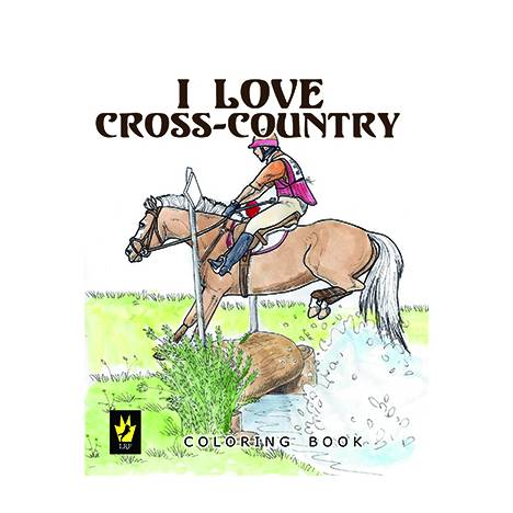 I Love Cross Country Coloring Book