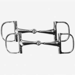 Zilco Hollow Mouth D-Ring Snaffle Bit