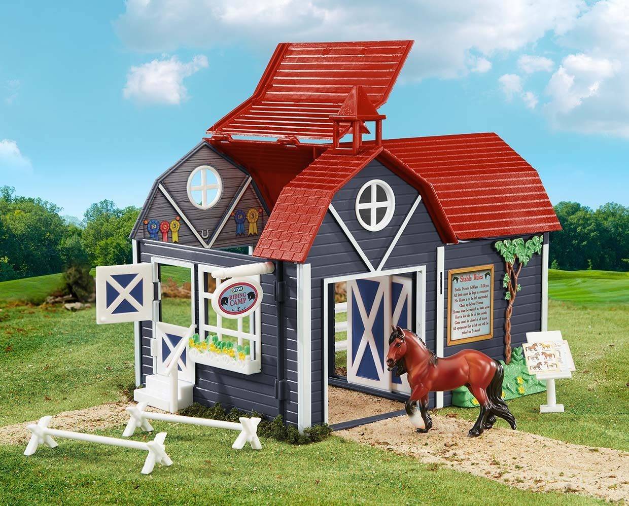 5-993313 Breyer 2019 Stablemates Riding Camp sku 5-993313