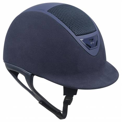 IRH XLT Premium Show Helmet in Suede