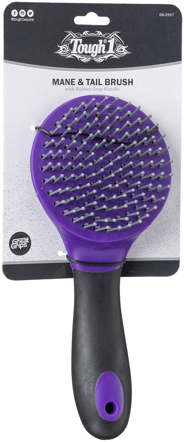 Tough-1 Great Grips Mane/Tail Brush