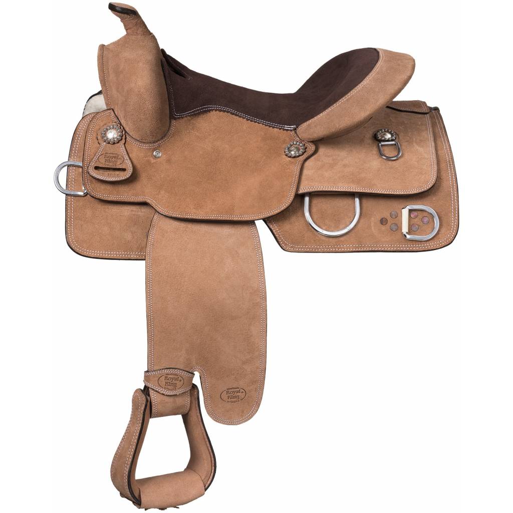 Royal King Roughout Training Saddle Package