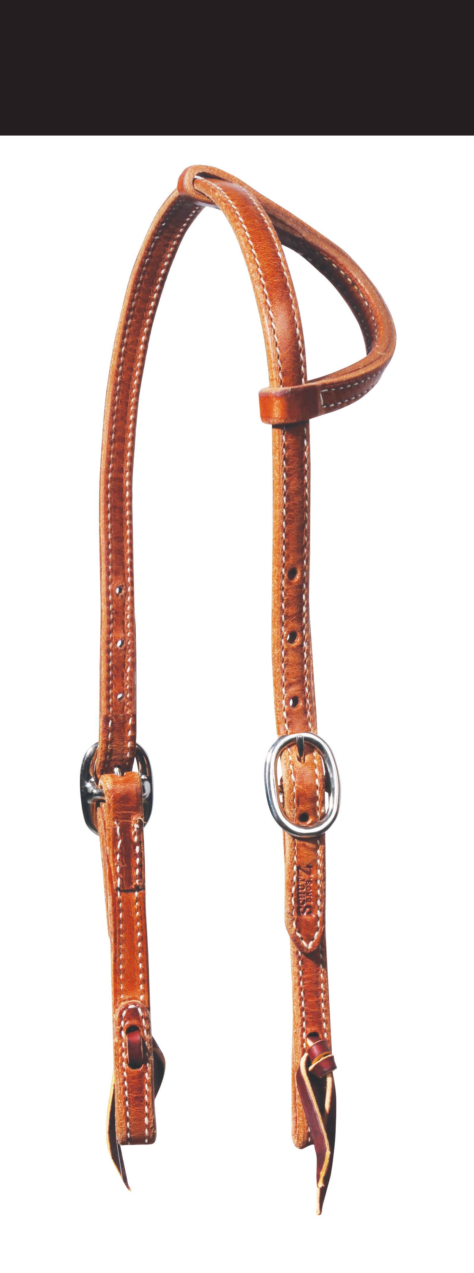 Schutz By Professionals Choice Doubled & Stitched 1 Ear Headstall