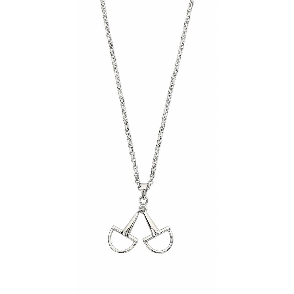 AWST Int'l Snaffle Bit Pendant Necklace