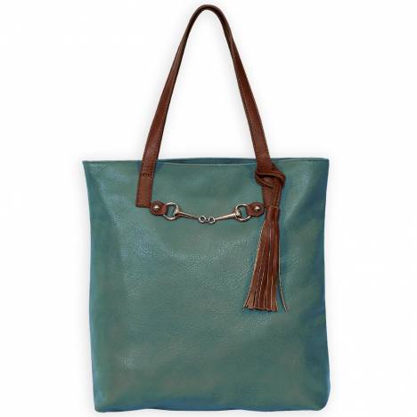 AWST Int'l Snaffle Bit Tote Bag with Tassel