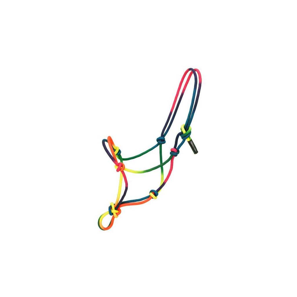 Tough-1 Multi-Colored Rope Halter