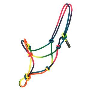 Tough-1 Multi-Colored Rope Halter