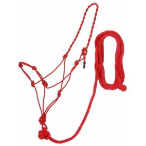 Tough-1 6 Pack Rope Halter with Lead