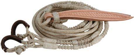 5-331207 Weaver Braided Rawhide Romal Reins sku 5-331207