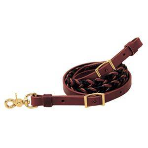 Weaver Classic Two-Tone 5-Plait Leather Roper Rein