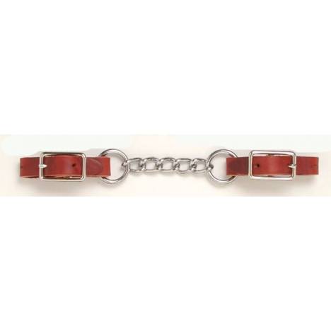 Royal King Single Chain Leather Curb Chain