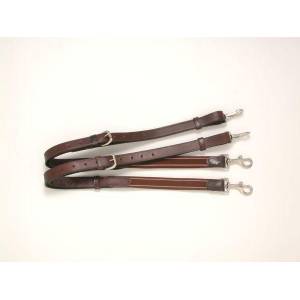 Performers 1st Choice Leather with  Elastic End Side Reins