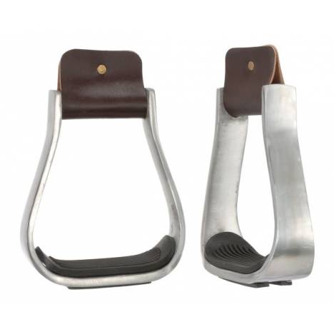 3" Aluminum Stirrups with Rubber Pad