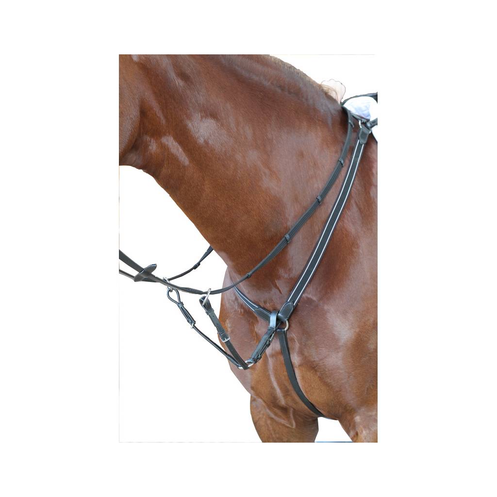 Kincade Elastic Eventing Breastplate/Martngale