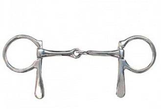 Coronet Miniature Half Cheek Driving Snaffle Bit