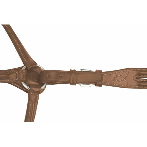 Silverleaf Plain Raised Breastplate with Standing Attachment