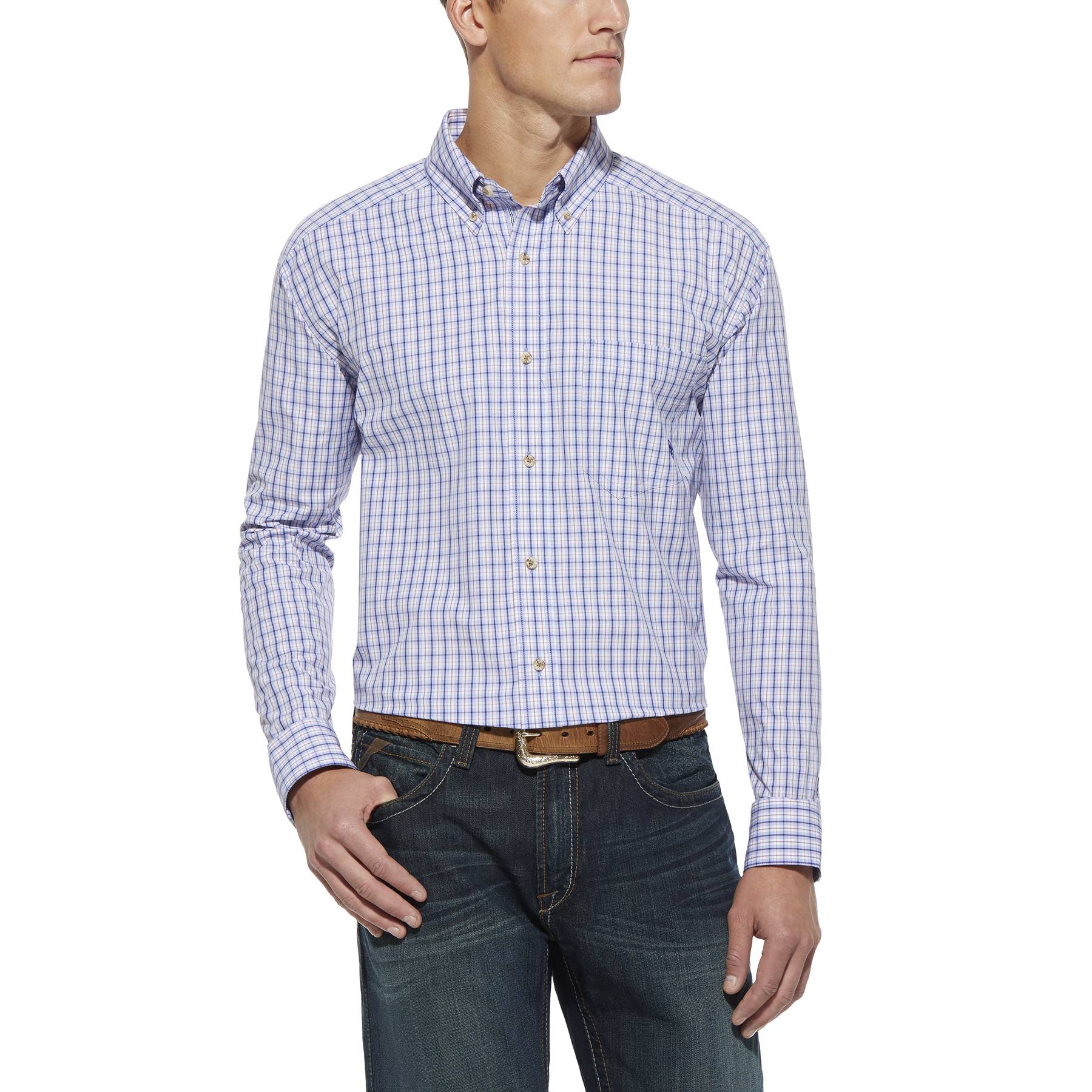 6-175125 Ariat Mens Tilford Performance Shirt sku 6-175125