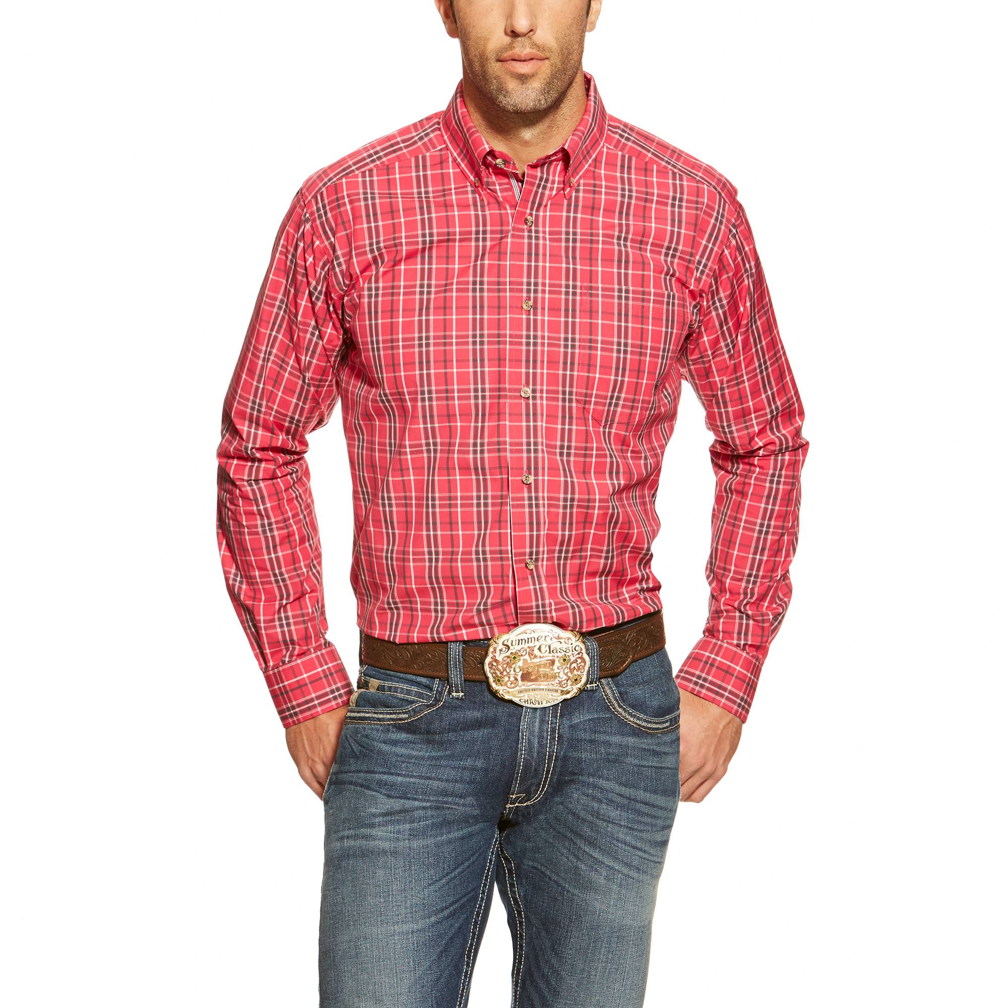 6-175189 Ariat Mens Yoakum Ls Fitted Shirt sku 6-175189