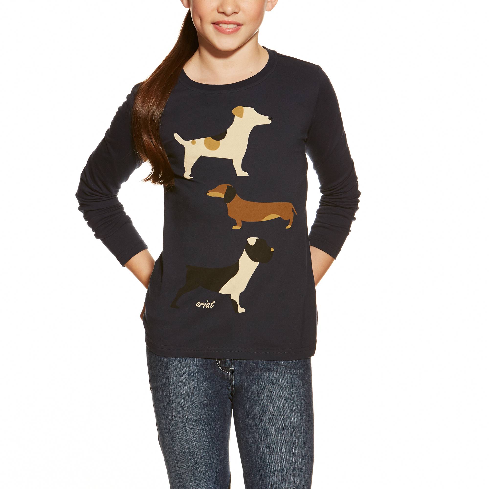 Ariat Girls Kennel Club Tee