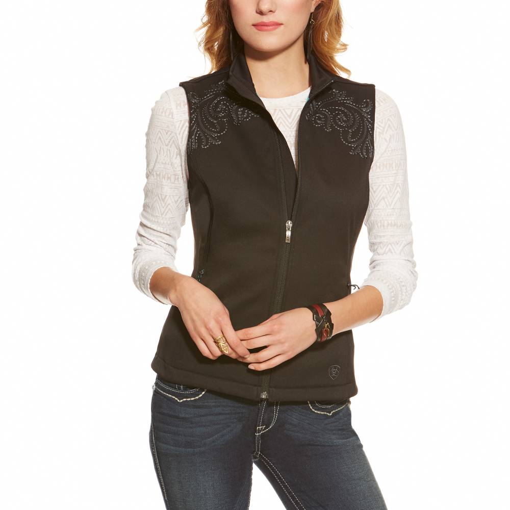 Ariat Livia Vest Ladies Black EquestrianCollections