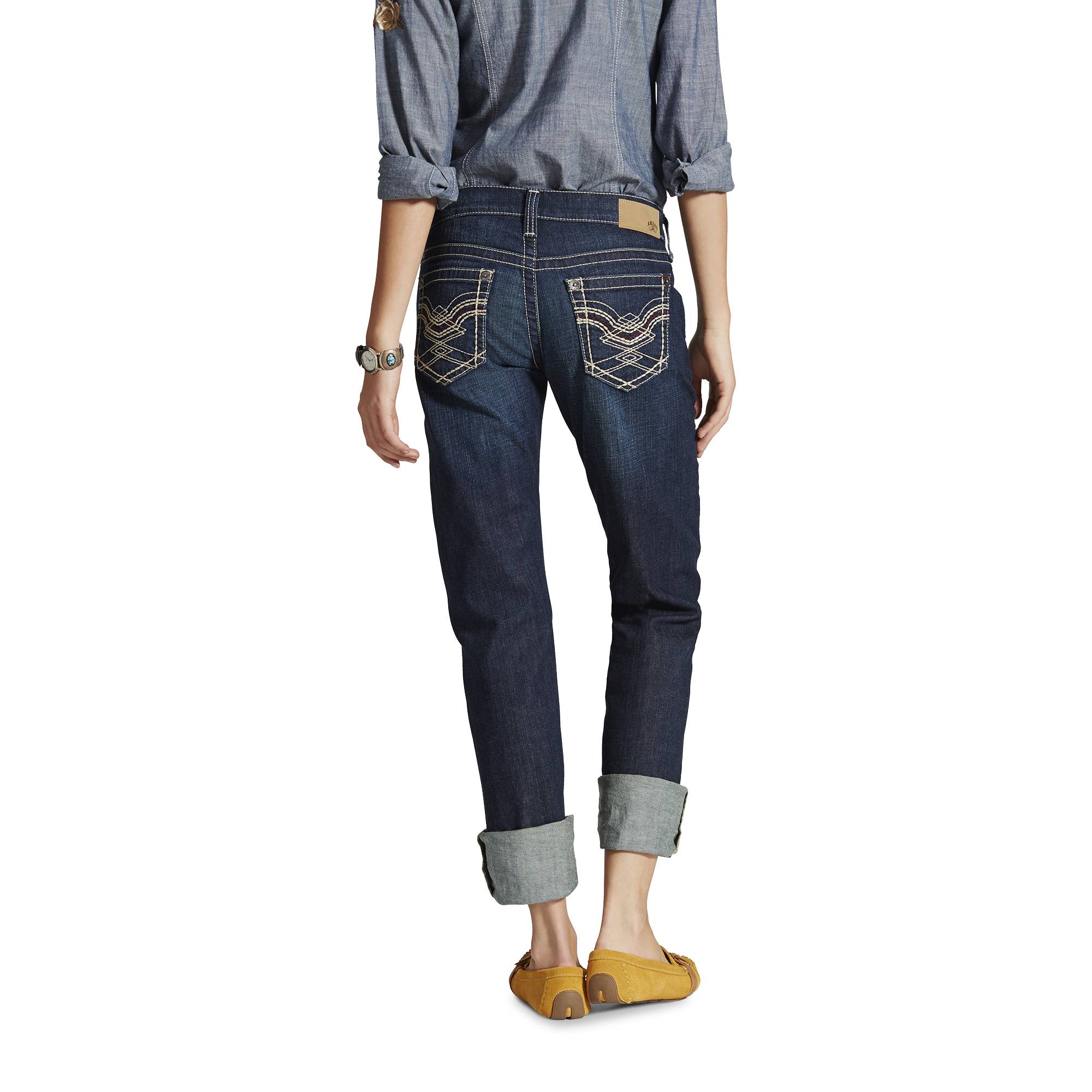 Ariat Boyfriend Crisscross Spitfire Jeans Ladies