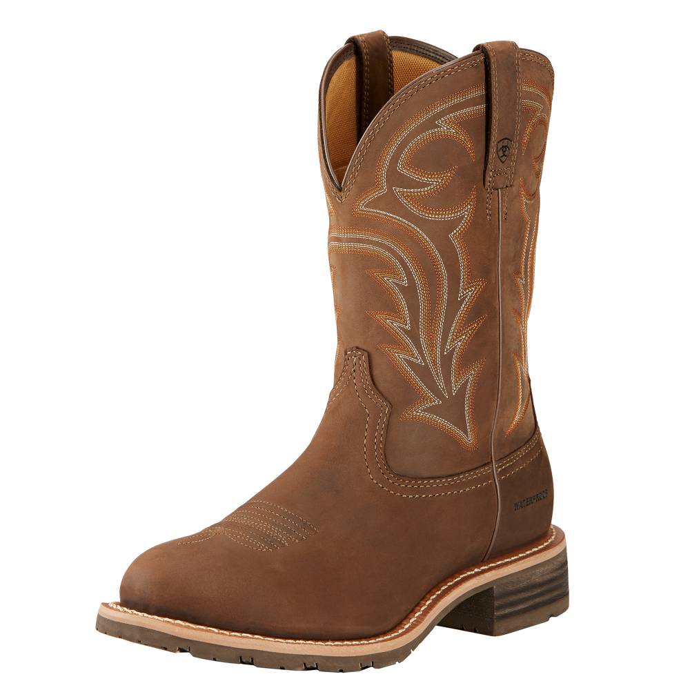 Ariat Hybrid Rancher H2O - Mens - Distressed Brown