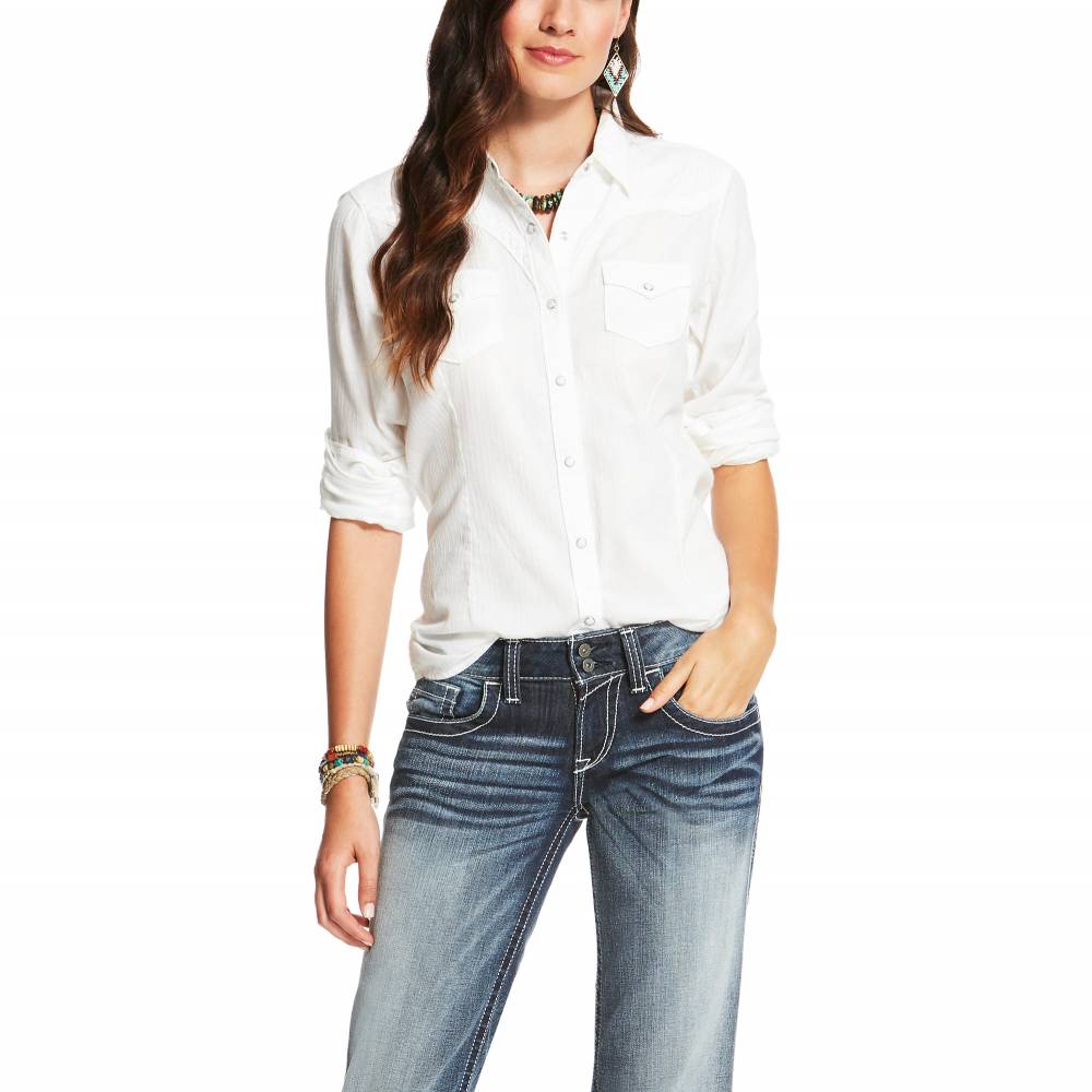 ariat white shirt