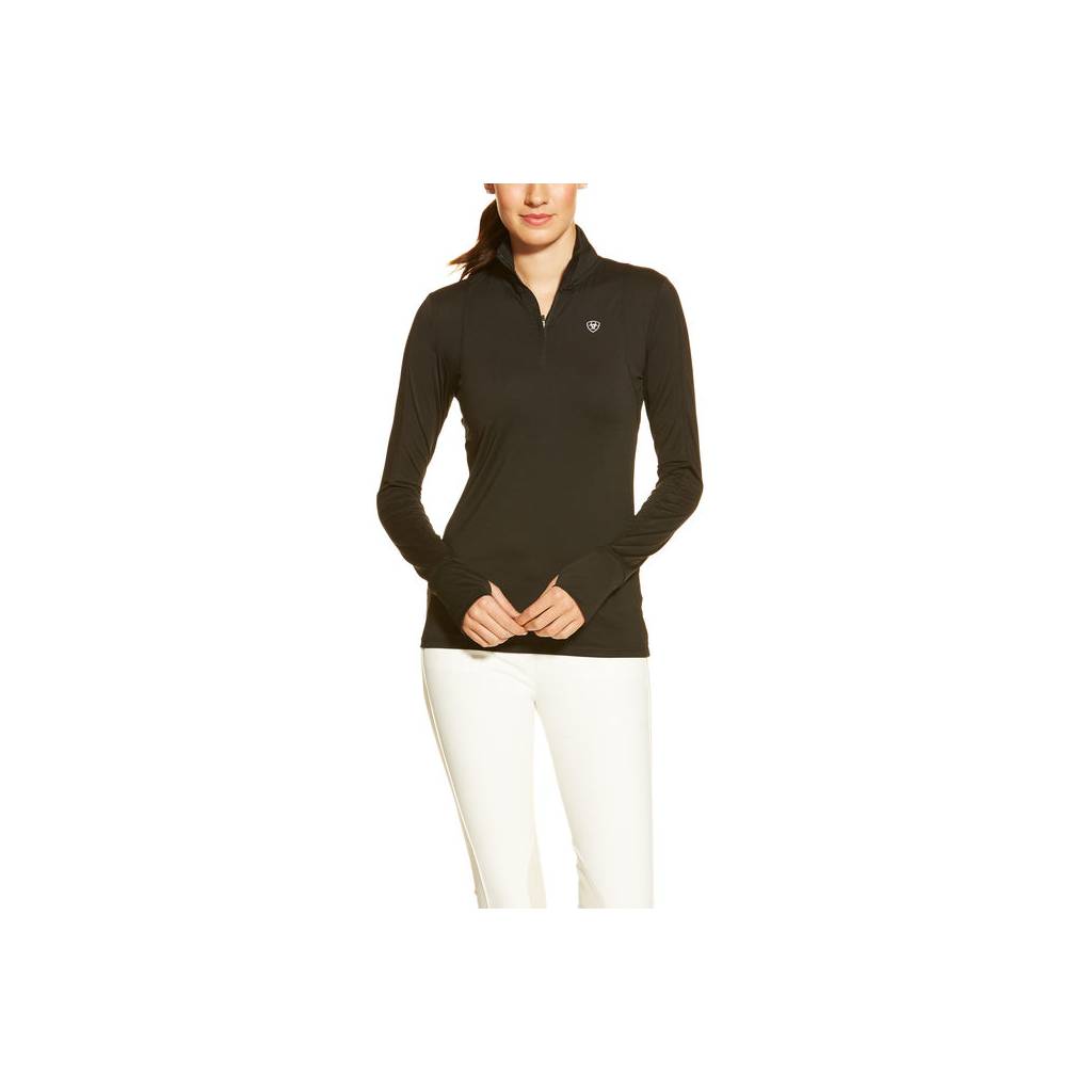 Ariat Lowell 2.0 1/4 Zip Print S Black Bit