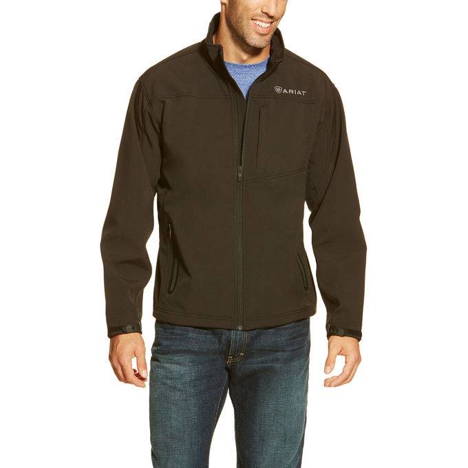 Ariat Vernon Softshell Jacket - Mens -Black