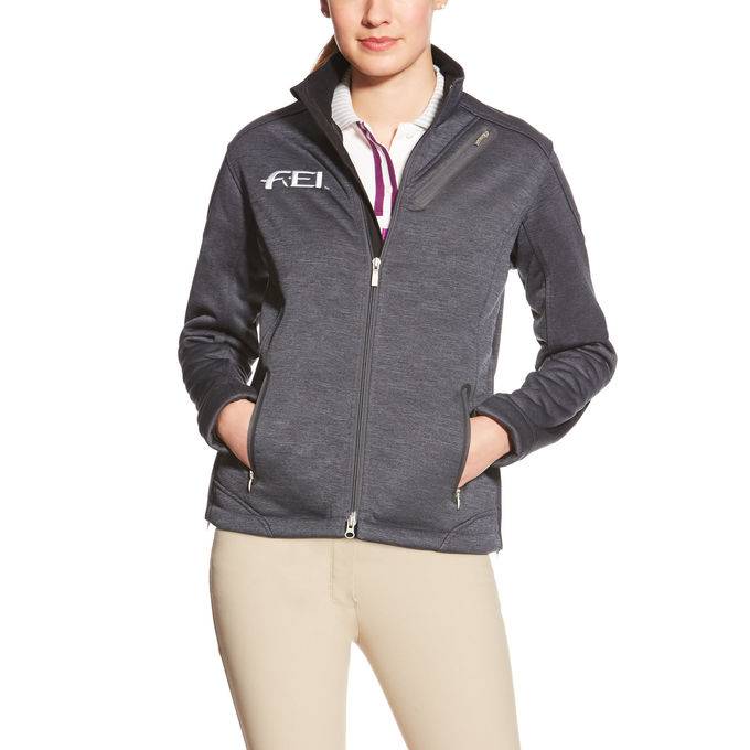 Ariat FEI Tek Fleece - Ladies - Charcoal Heather