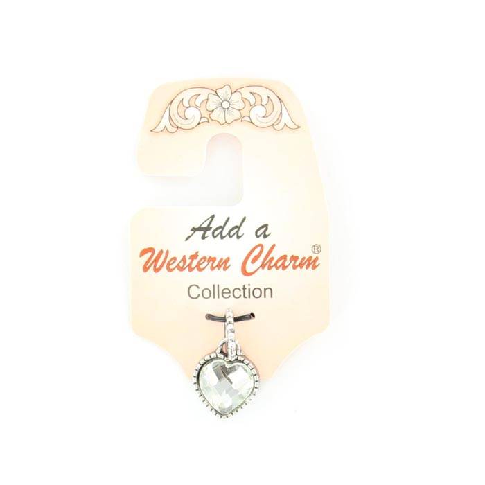 6-197339 Colored Stone Heart Charm sku 6-197339