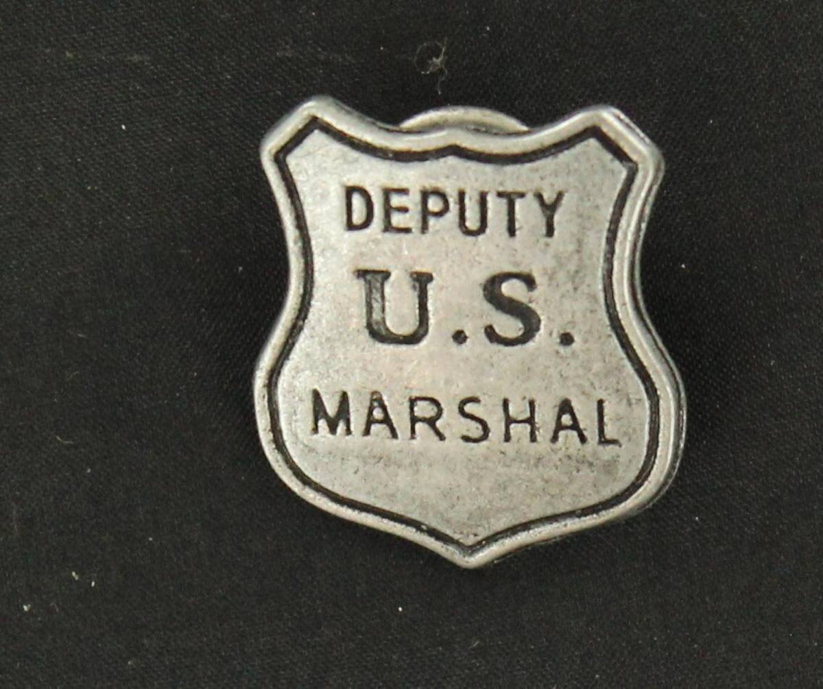 US Deputy Marshal Toy Badge Pin