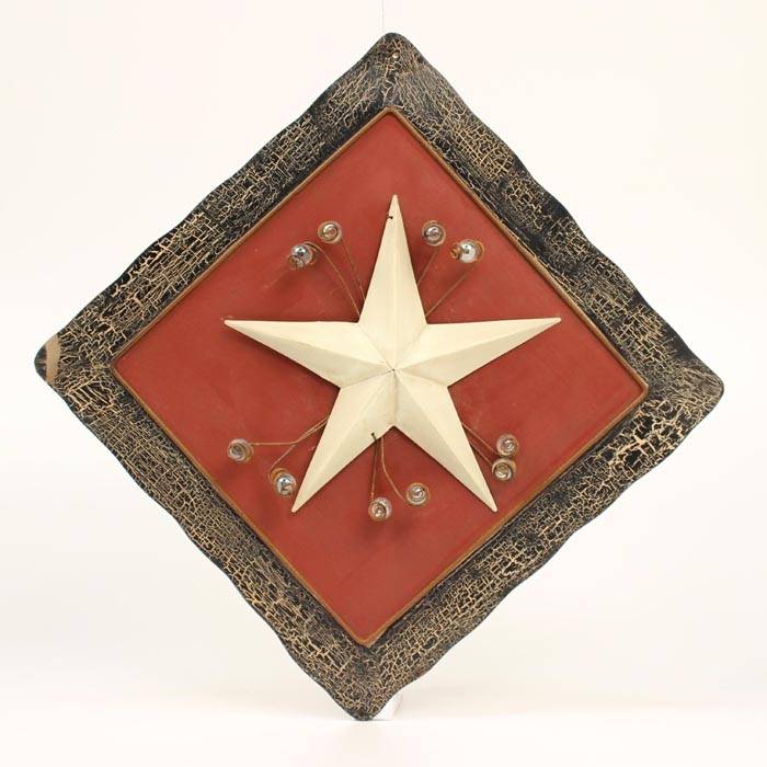 Star and Marble Design Metal Hanger