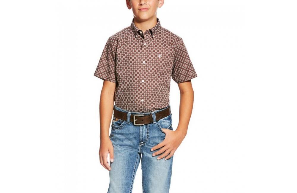 ariat boys shirts