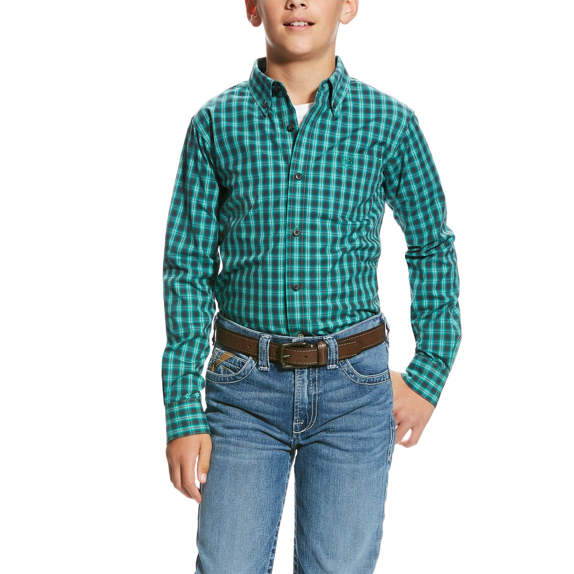 Ariat Kids Pro Series Vadell Performance Shirt