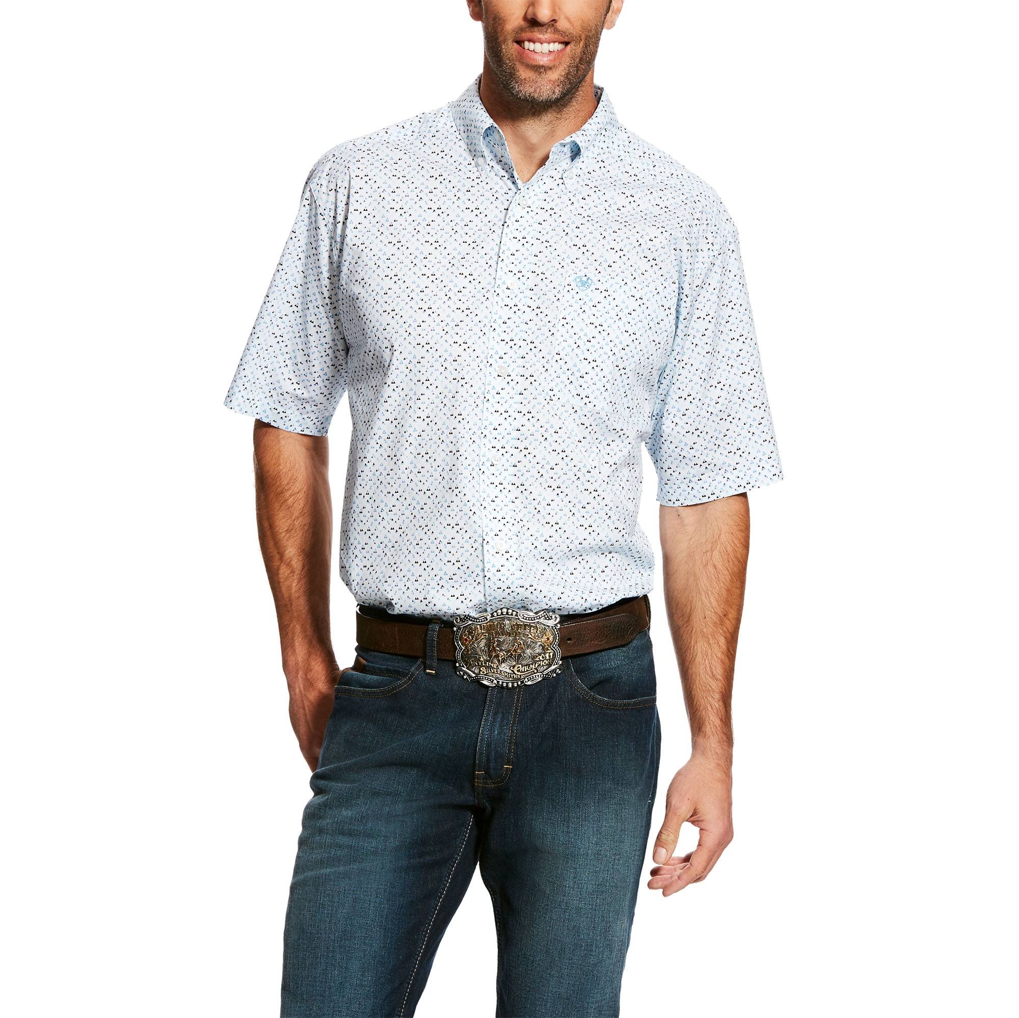 Ariat Mens Edlin Stretch Print Shirt