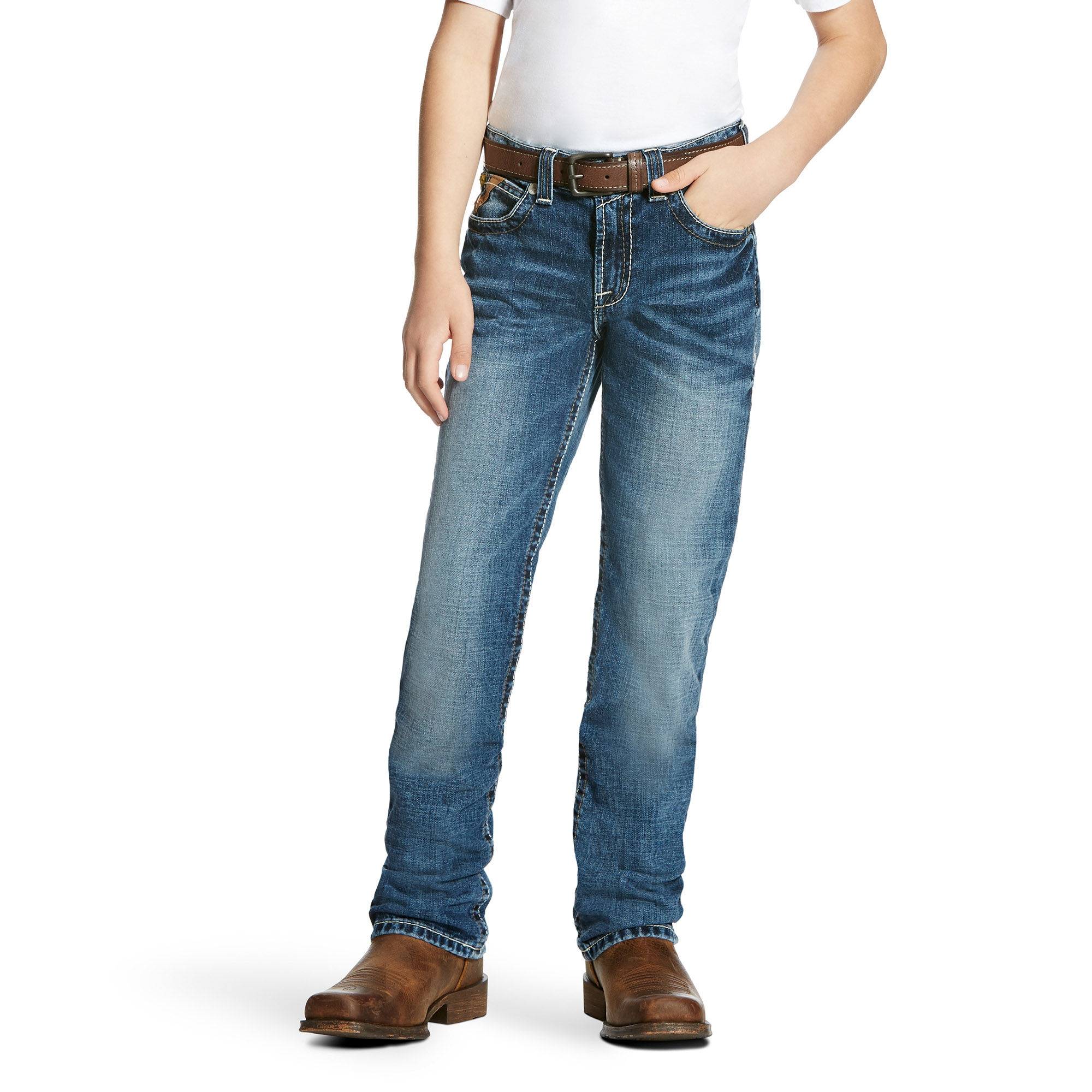 Ariat Kids B5 Slim Austin Stackable Straight Leg Jeans