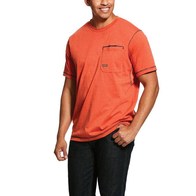 Ariat Mens Rebar Workman Crew T-Shirt