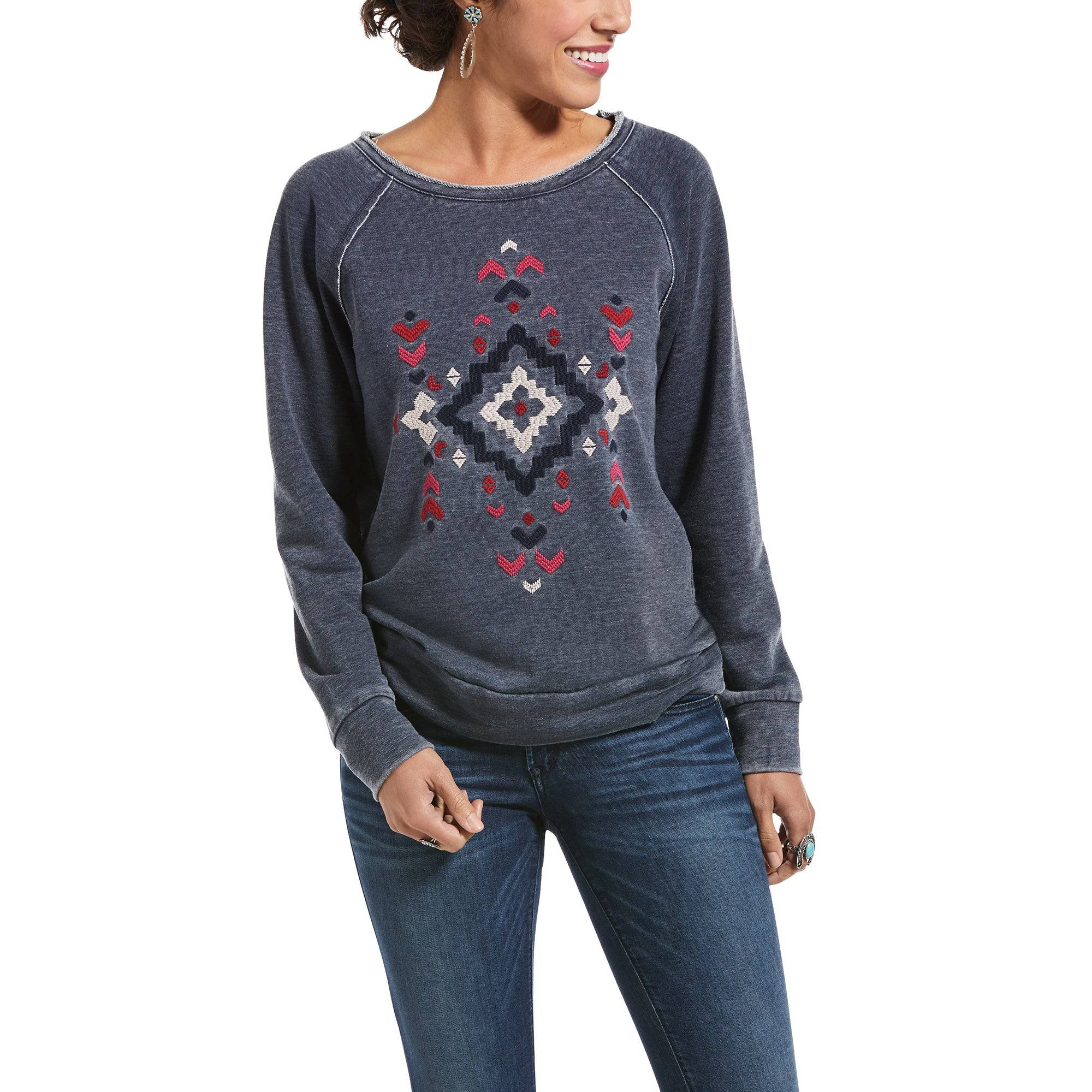 Ariat Ladies Long Sleeve Two Grey Hills Shirt