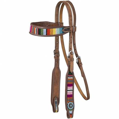 Tough-1 Serape Browband Headstall