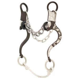 Partrade Cowboy Tack Tyler Magnus Series Loose Ring Chain Bit