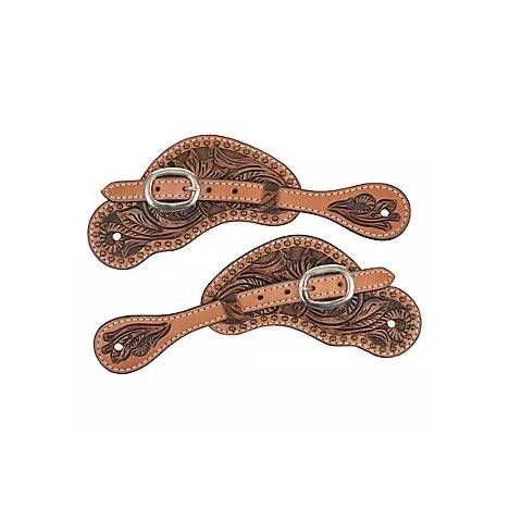 Circle Y Texas Flower Classic Spur Straps