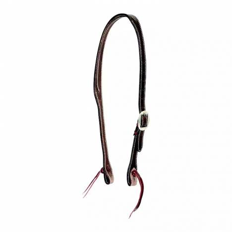 Cowboy Tack English Bridle Leather Split Headstall